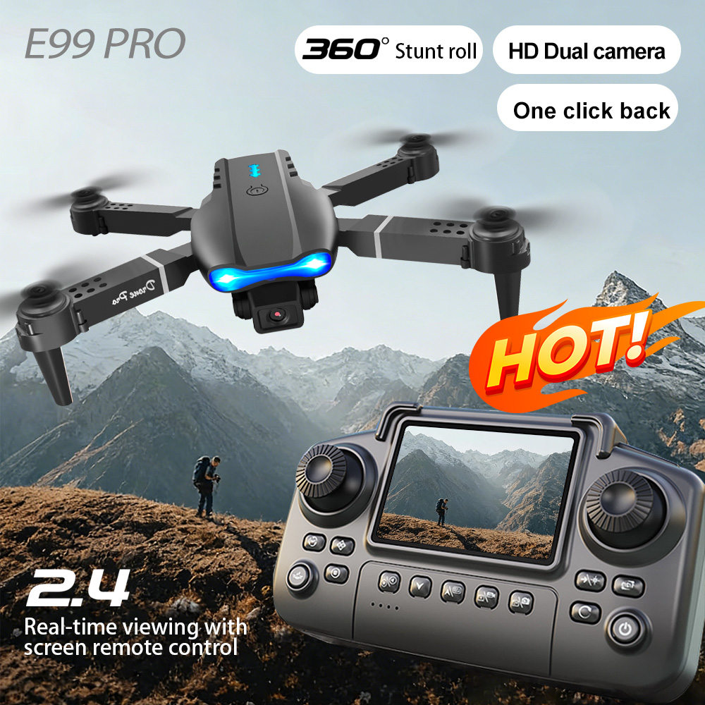 Rc Helicopter Case - Aerial Drone Dual Lens Switch Gesture