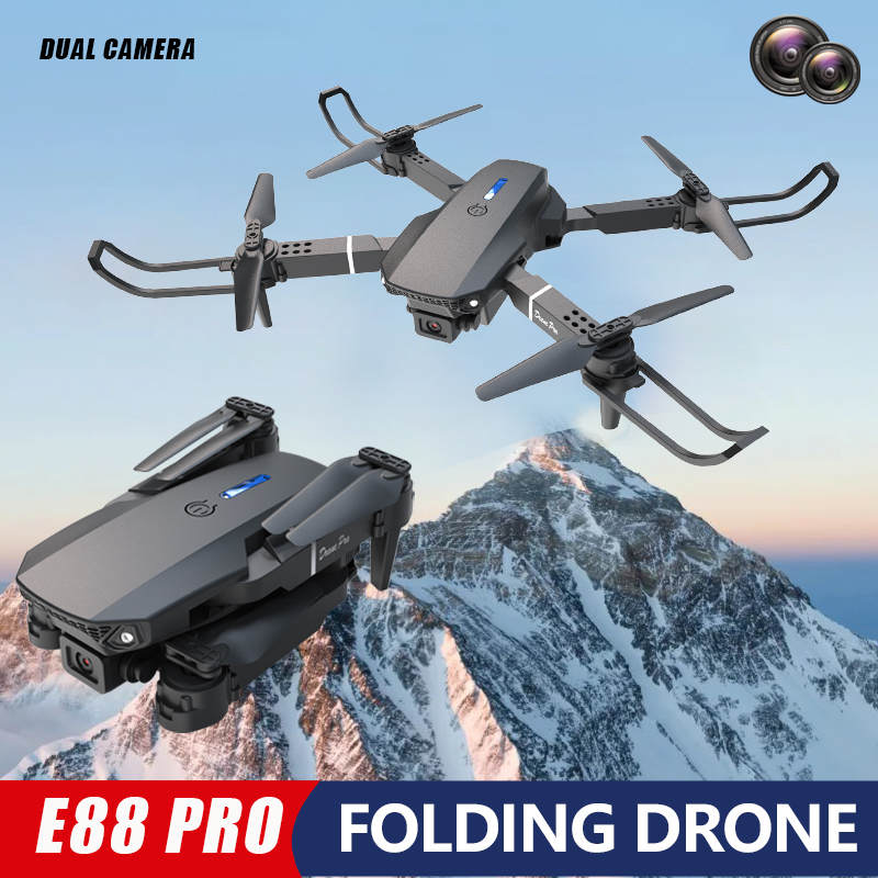 Brushless Motor Foldable Drone - огляд і ціна Rc Helicopter Case